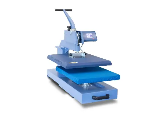 [TS 2M] TRANSMATIC - Pressa a caldo a funzionamento manuale con apertura a cassetto - TS 2M