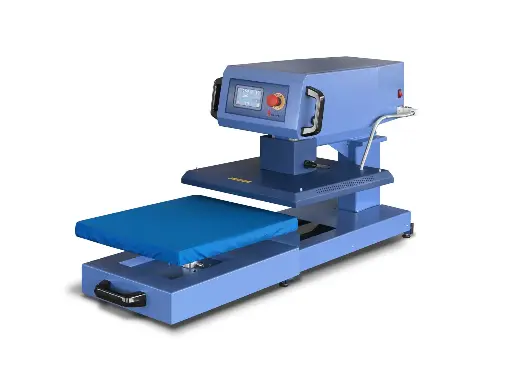 [REV 2 C] TRANSMATIC - Pressa a caldo a funzionamento elettrico con apertura a cassetto dotata di buona pressione - REV 2 C