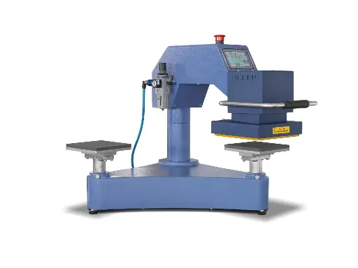 [TMP 4] TRANSMATIC - Pressa automatica a funzionamento pneumatico con testa rotativa che permette di migliorare la produttività - TMP 4
