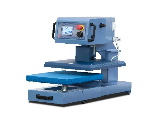 [TS 2P] TRANSMATIC - Pressa a caldo a funzionamento pneumatico con apertura a cassetto - TS 2P