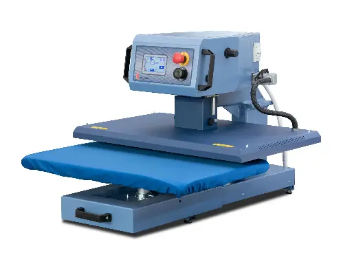 [TS 74P] TRANSMATIC - Pressa a caldo a funzionamento pneumatico con apertura a cassetto - TS 74P